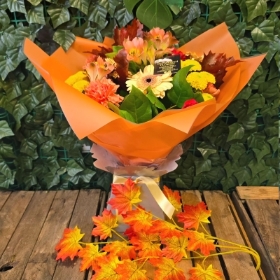 Autumn Petite Aqua Bouquet